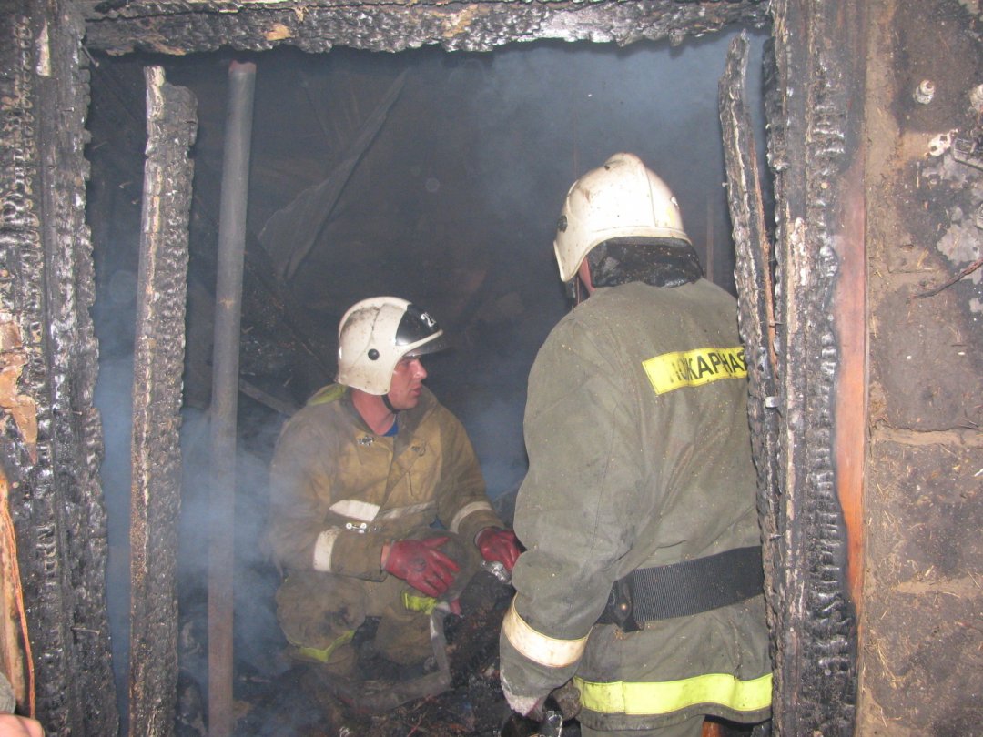 Пожар в частном домовладении в Красносулинском районе
