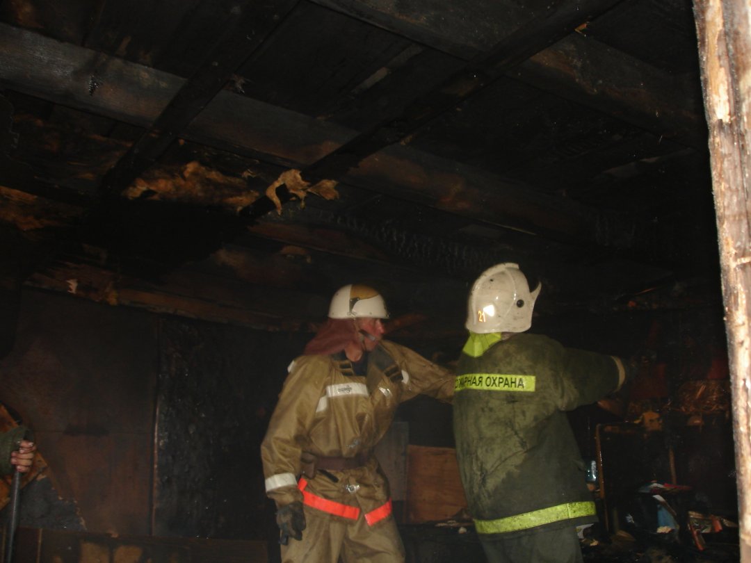 Пожар в частном доме в Красносулинском районе
